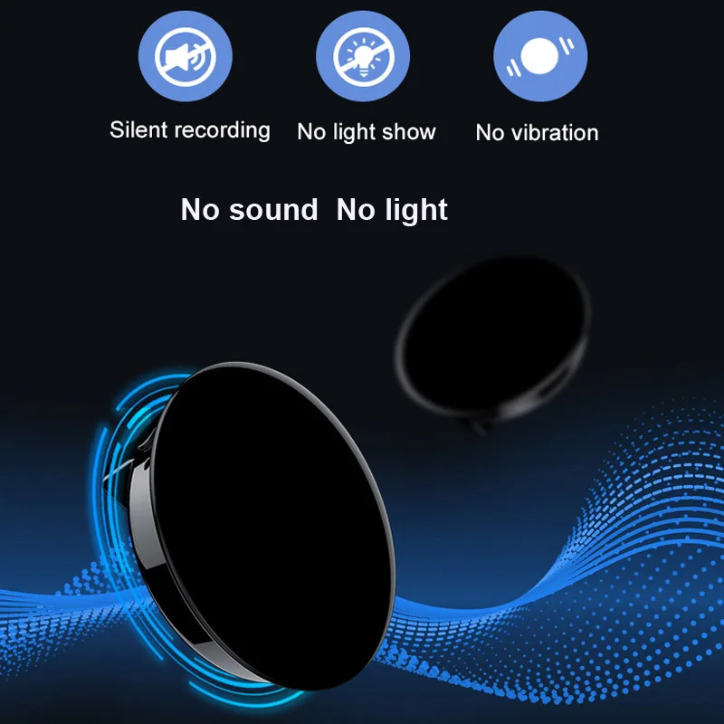 Миниатюрный диктофон JNN Q3 с паролем, звукозапись MP3, звуковая активация, значок, цифровая профессиональная запись