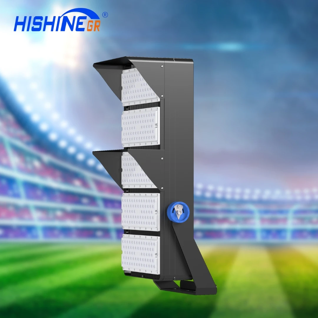 Hishine Led High Mast Light 16m Anti-glare 3000w Hdtv 15m 1000w Focus 20m Price 400w 500watt Pir Sensor Stadium Flood Lamp Light
