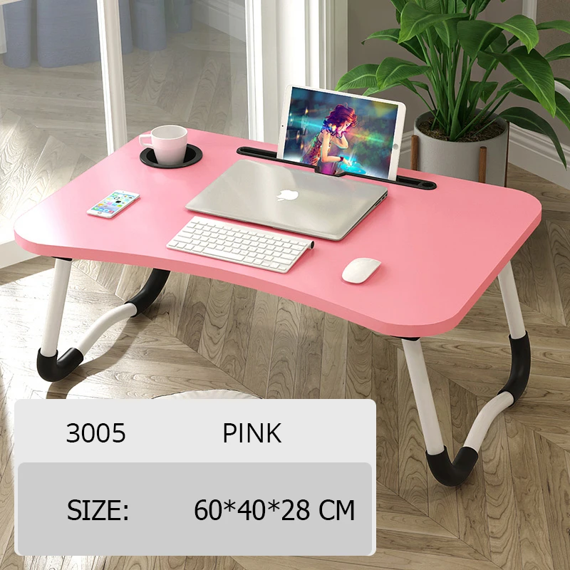Plastic machine sheet bamboo foldable laptop table high quality with great price