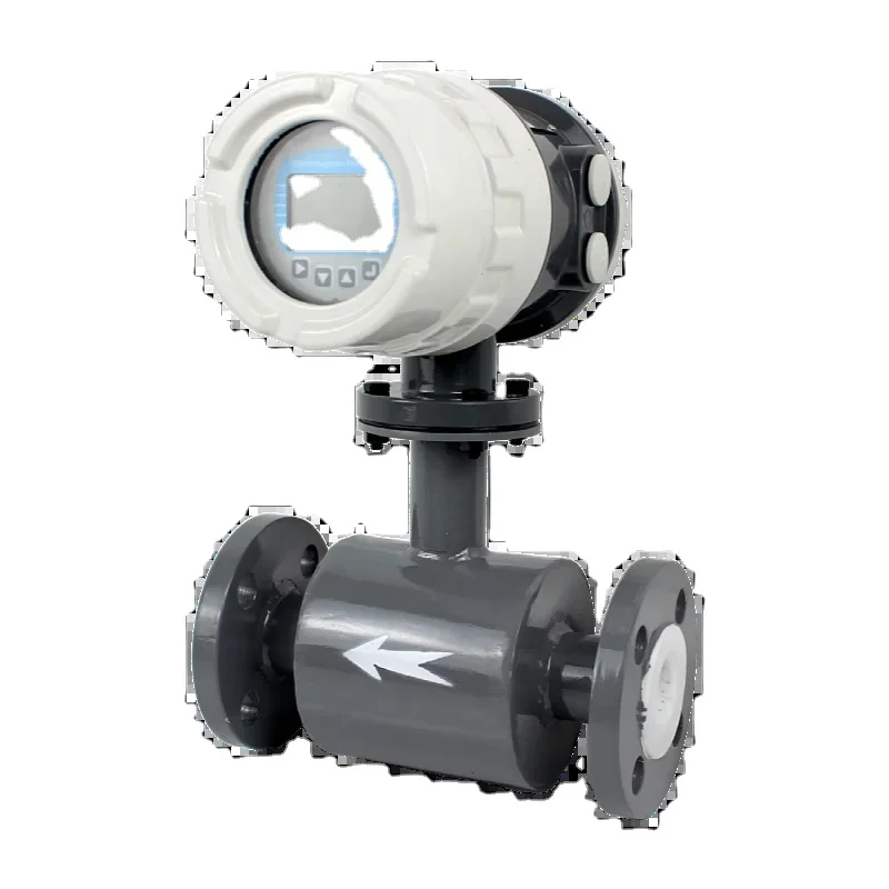 Factory Inline Water 3/4 Inch Sand Slurry Insert type sewage water Electromagnetic  Flow Meter