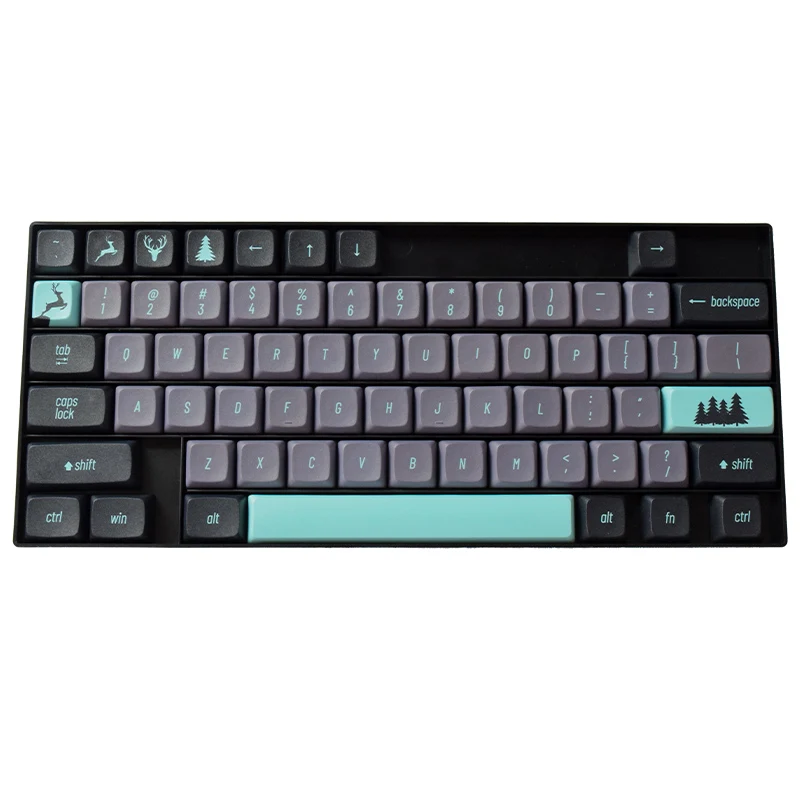 AFLION заказной Печатный Pbt Keycap Oem/Оригинал/Xda сублимационный 104 односторонний и 5-сторонний для