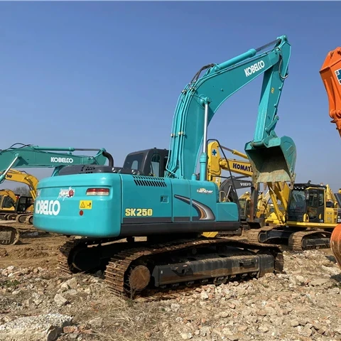 Низкая цена kobelco sk250 Подержанный оригинальный японский экскаватор sk250-8 sk210-8 sk200-8