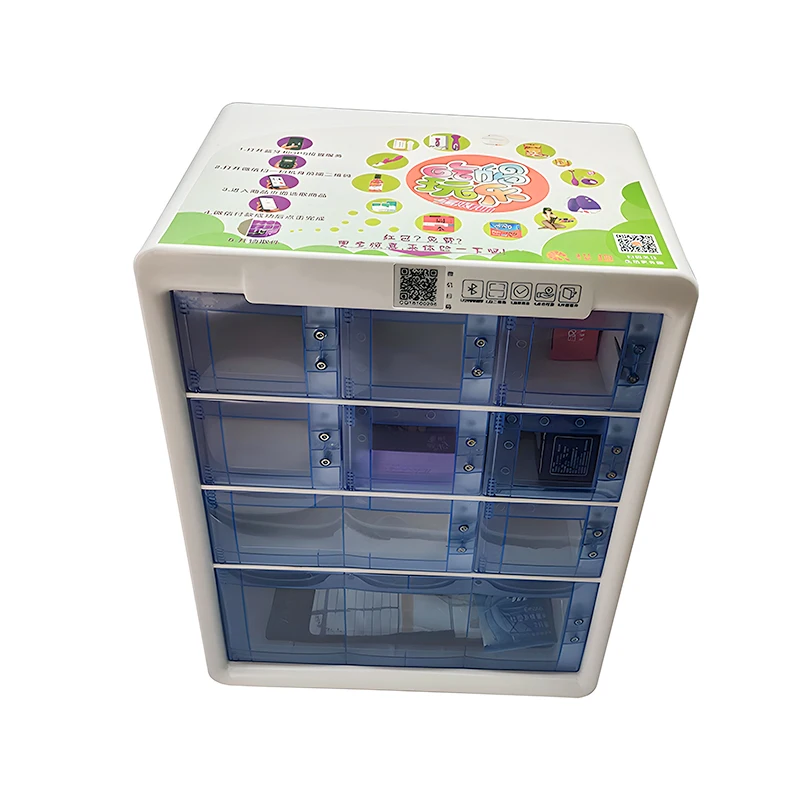 Room vending cabinet 9 grid hotel mini vending machine shared small vending