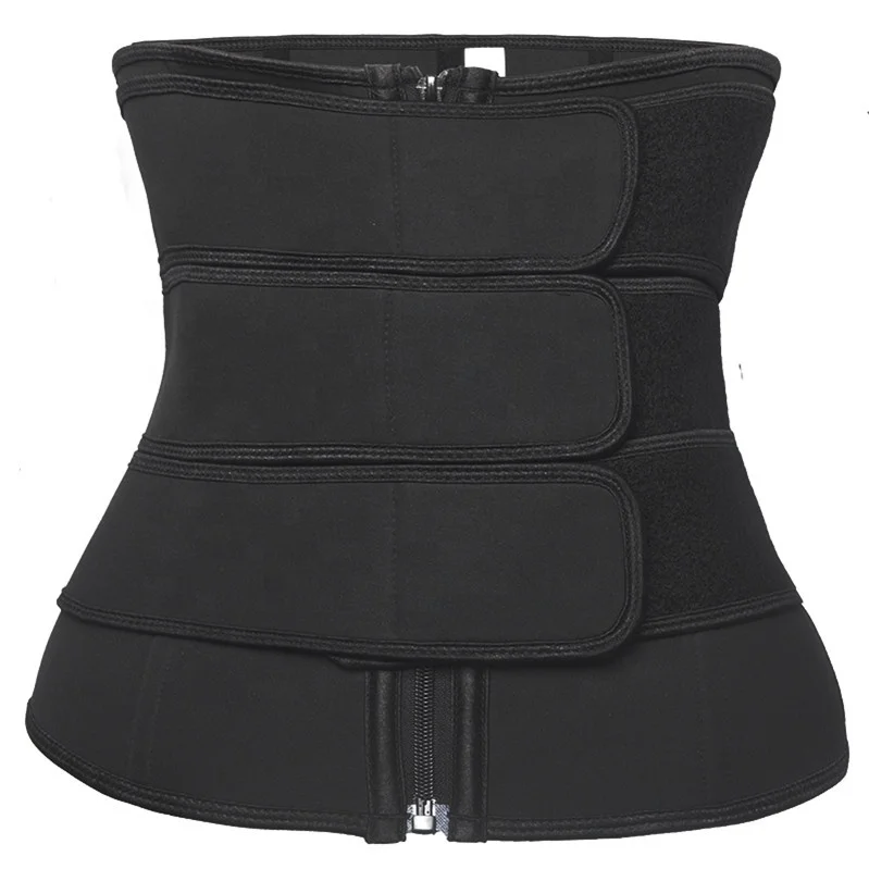 
2021 Custom Logo Neoprene Plus Size Womens Waist cincher Trainer Belt Waist Trainer 