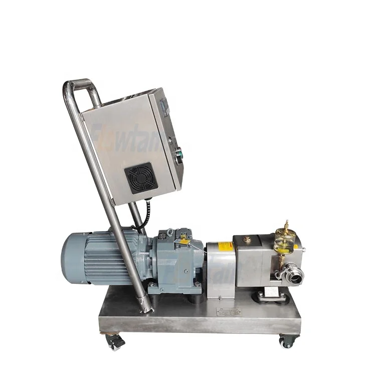 Food Grade Stainless Steel Lobe Transfer Pump for Milk