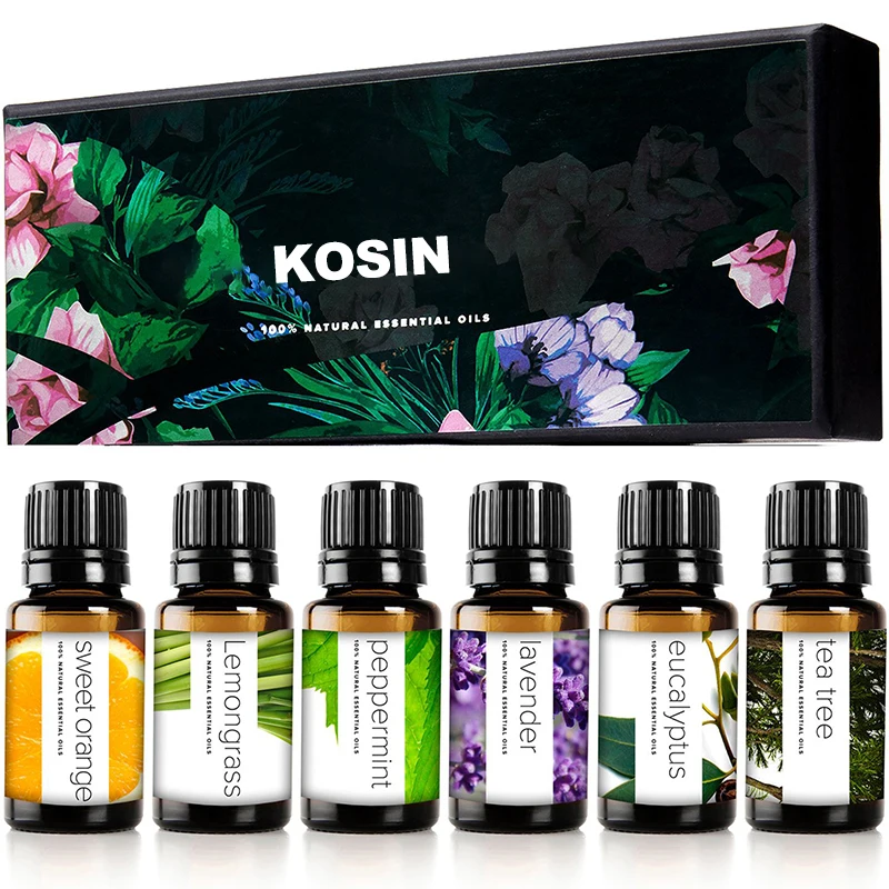 Effective 100% Pure Essential Skin Care Oil from Nature Aromatherapy Essential Oil Gift Set
