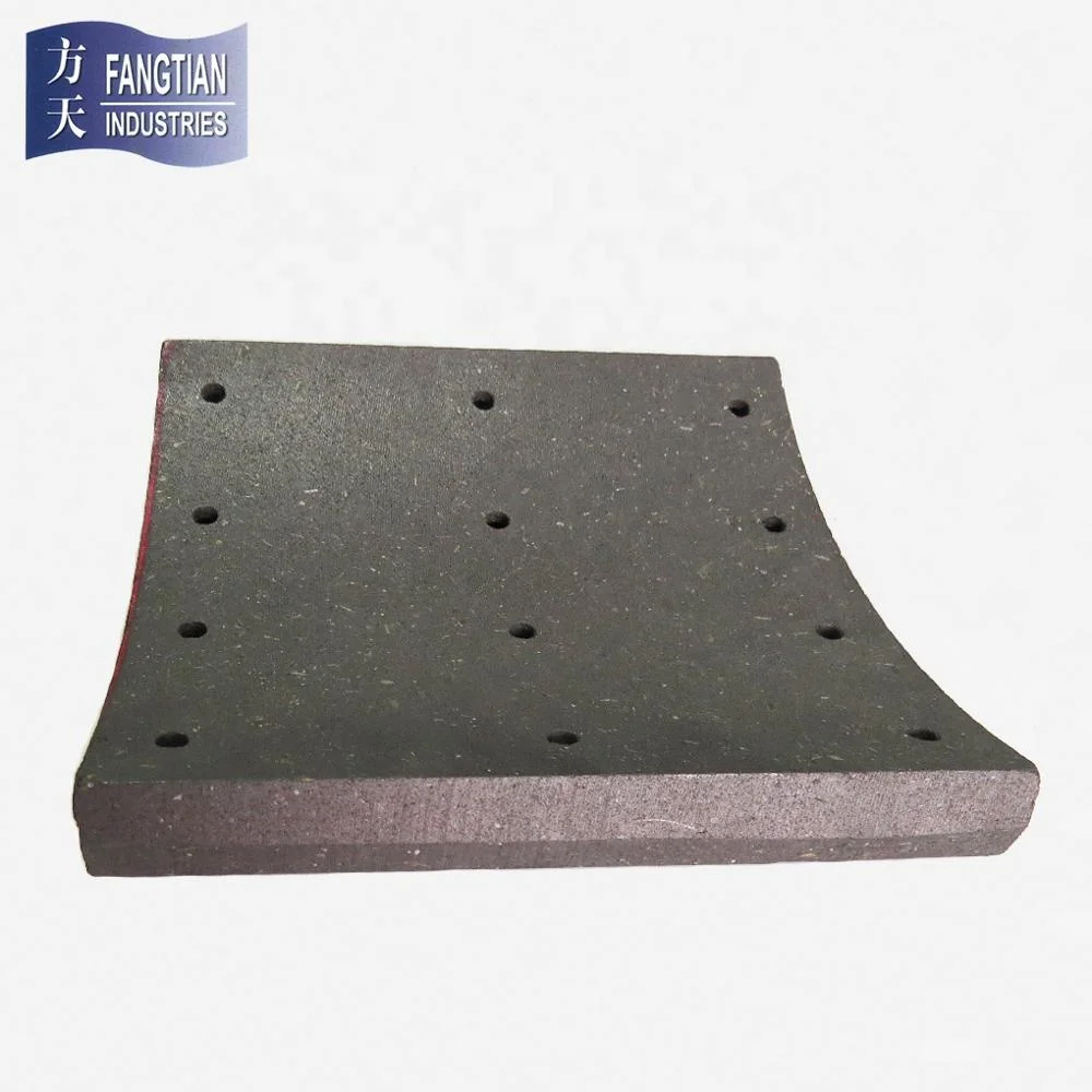 Non-asbestos  brake lining 19938 for truck