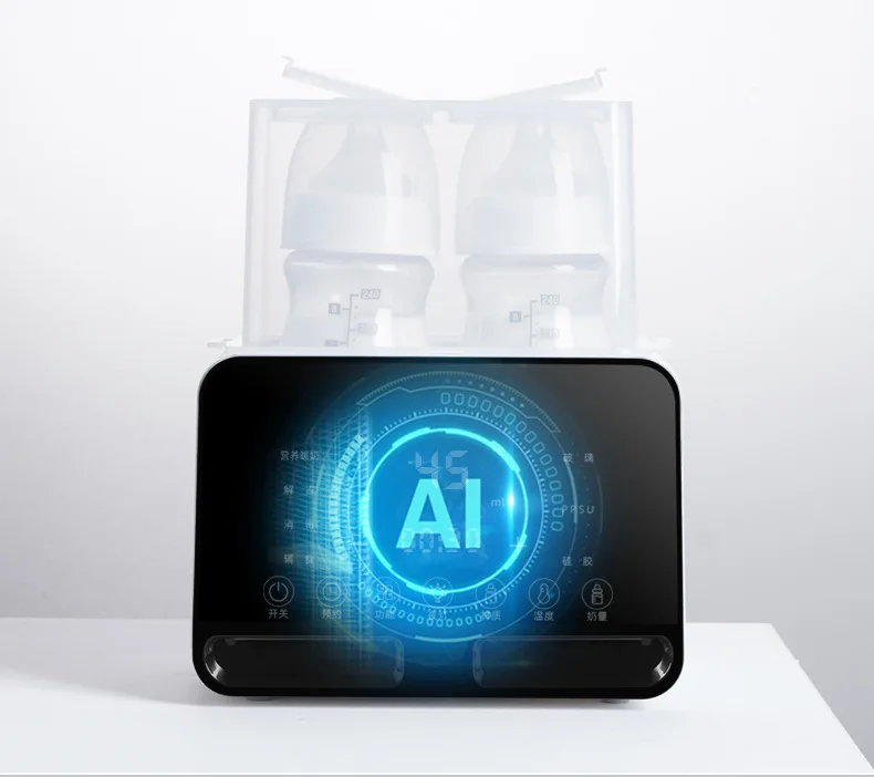 Multi function Breast Milk Warmer Fast Baby Food Heater and Defrost Warmer with timer baby bottle warmer for two bottles