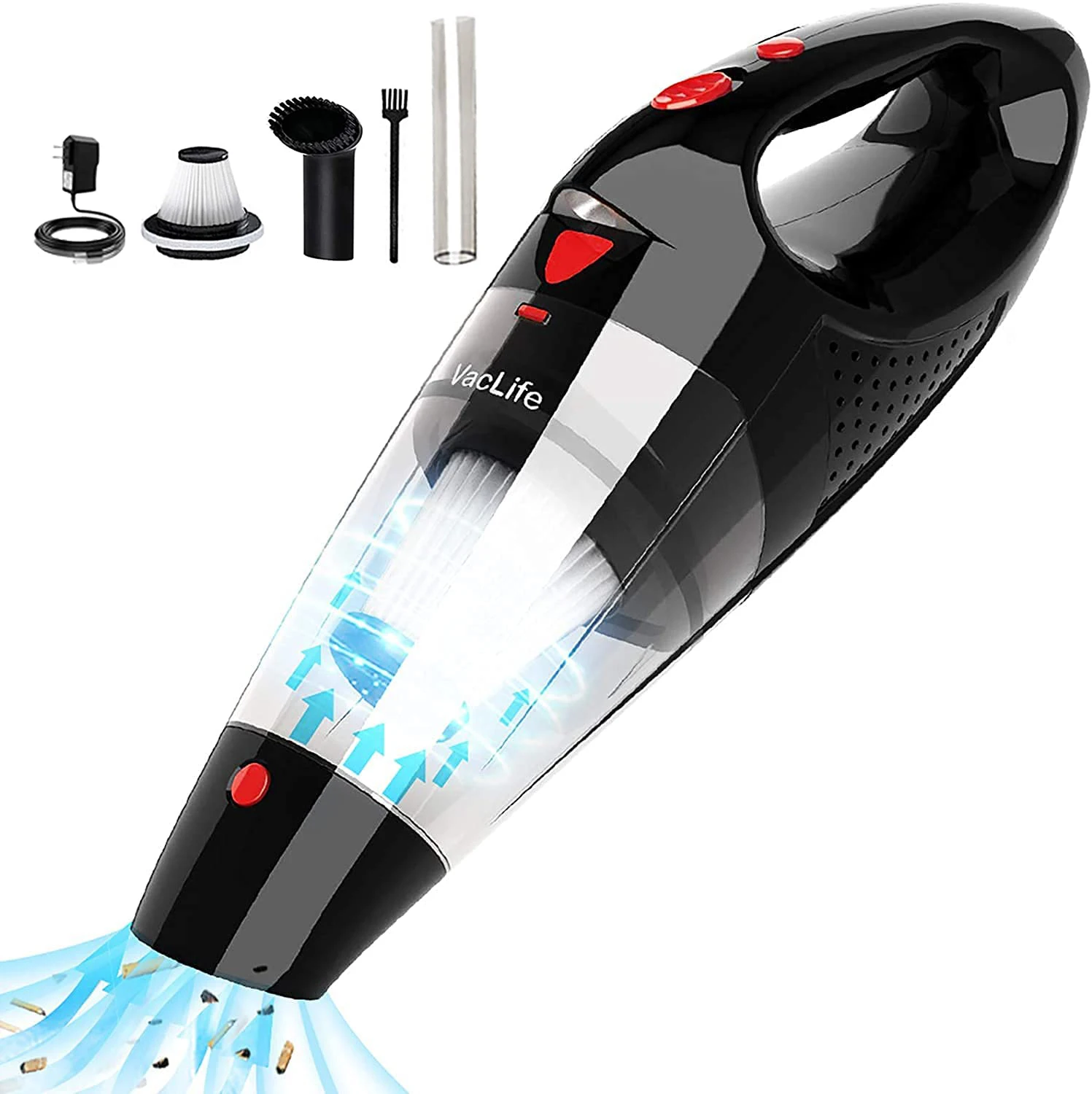 Vaclife Manufacturers Professional High Performance Cordless Handheld Car Vacuum Cleaner for Home Battery Medium Brush Motor Dry