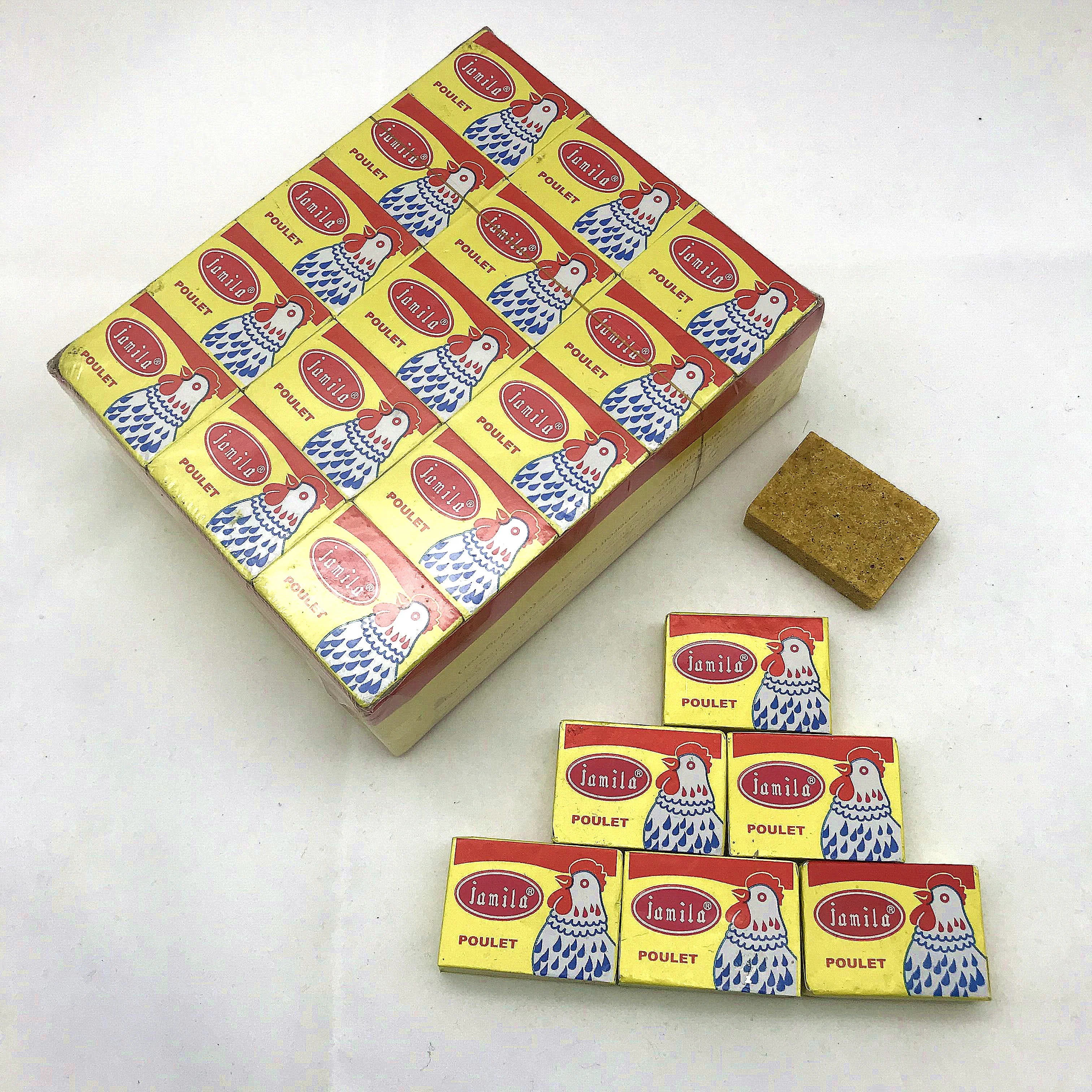 China Manufacture Spices Taste Mixed Seasonings 4G 10 Cube Chicken Powders For African Halal Muslim Food Cooking