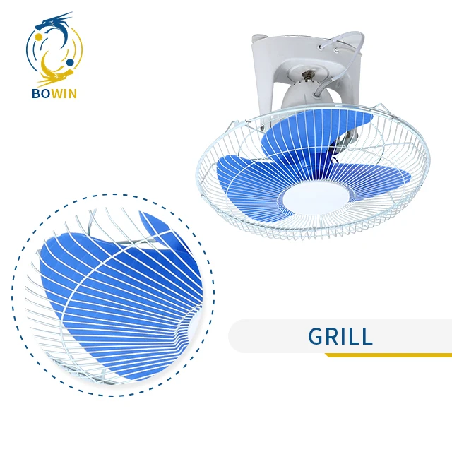 High Quality 16 Inch 18 Inch Orbit Fan 360 Oscillating Wall Fans Ceiling Electric