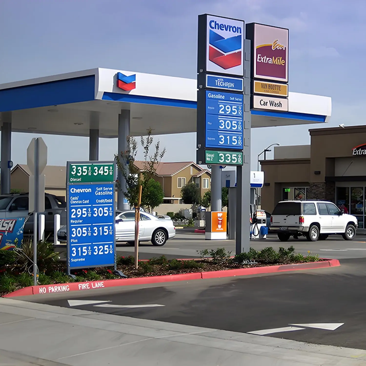 Customized Tailor Made Processing Sandwich Panel Prefab Steel Structure Construction Design Petrol Station