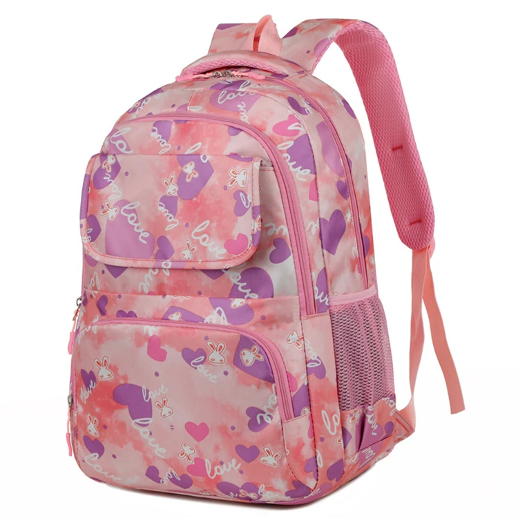 China custom lightweight ripstop nylon waterproof school bags backpack girls