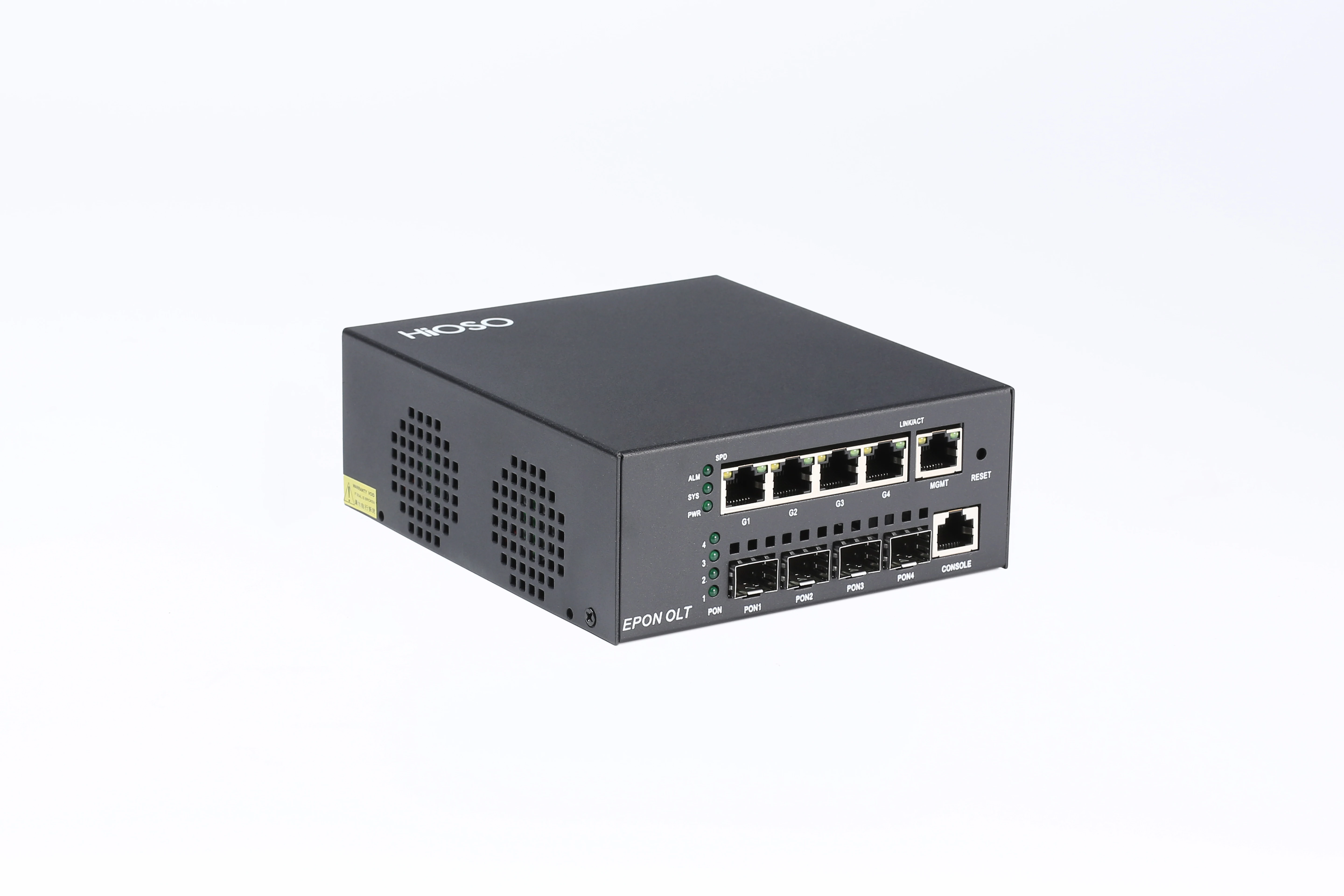 Made in China factory tax included Ftth olt 4 uplink ports epon xpon mini epon 4pon olt epon with 4 PX20+++ PON SFP moules