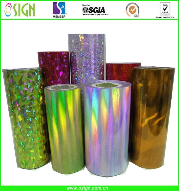 PVC self adhesive vinyl for cutting plotter with colors super glossy gold,green, blue, red,etc.