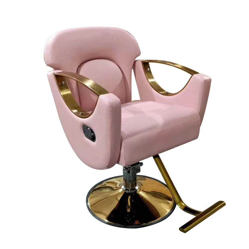 Modern Fashion Pink Salon Set Furniture Products, Fresh Barber Furniture Products  ZY-TZ001