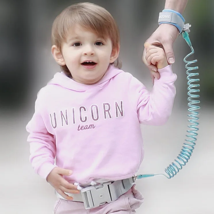Adjustable Kids Outdoor Walking Wrist Handle Anti-Lost Safety Harness Child Leash Anti Lost Wrist Link Traction Rope