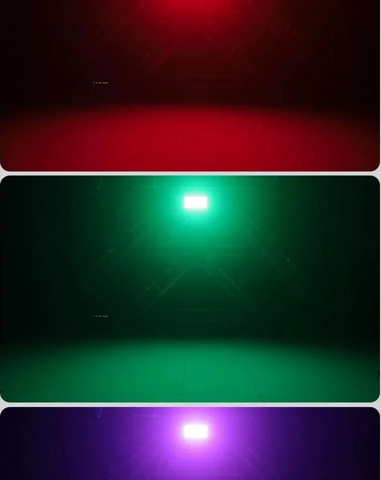 WF 1000w dmx512 RGB 3IN1 8+8 LED strobe Light Running Water Flashing Lights