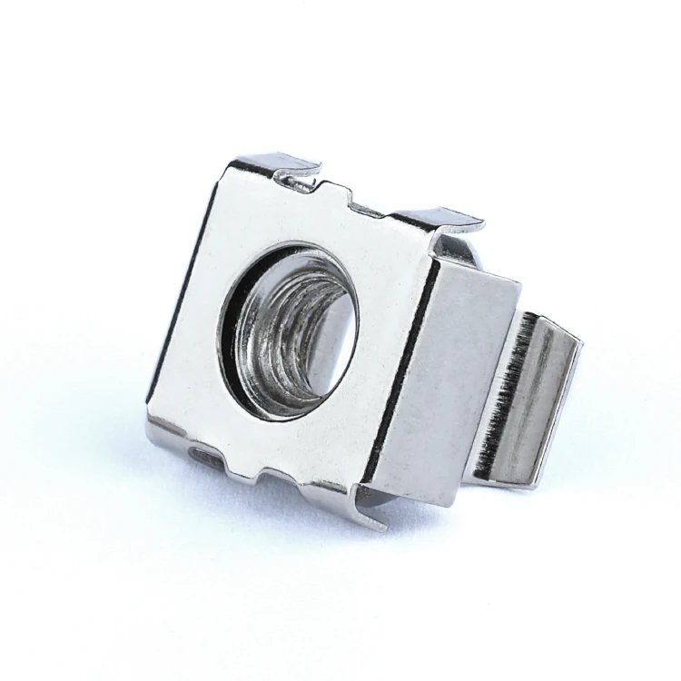 
In Stock Standard N5 M6 M8 M10 Nickle Plated Steel Weld Cage Nuts 