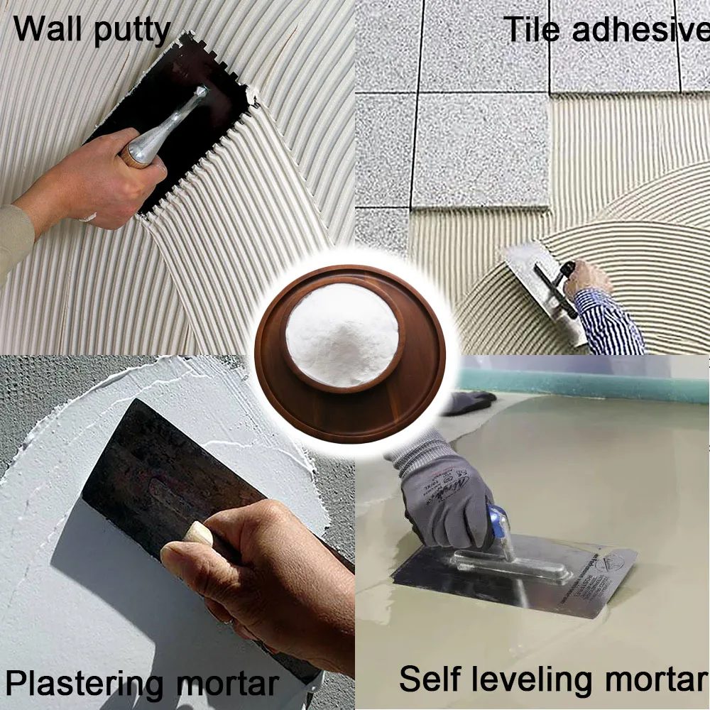 Redispersible polymer powder (RDP) greatly reduces the water absorption of materials