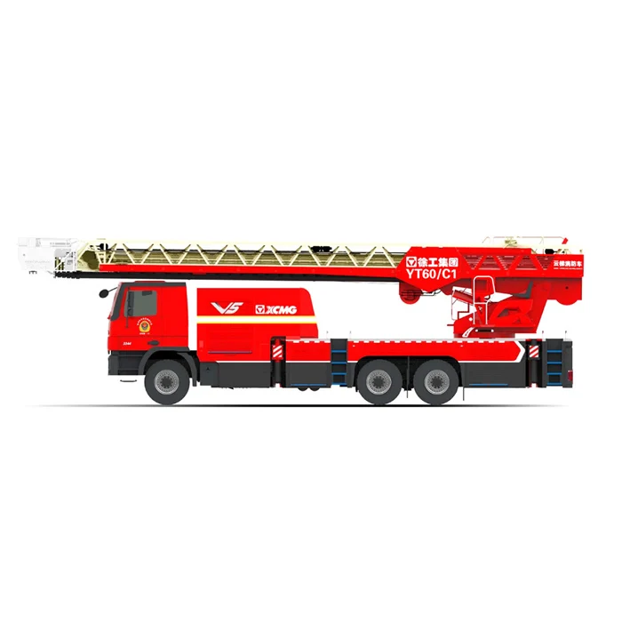 Пожарная машина известного китайского бренда XCM G YT60C1 60 м Рабочая высота многоцелевая воздушная лестница пожарная горячая