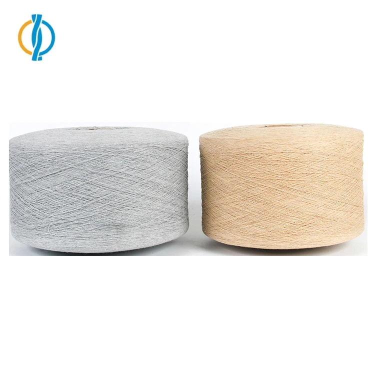 Ne20-24 (NM34-40) Open end Recycled Cotton Yarn for knitting Towels and Socks