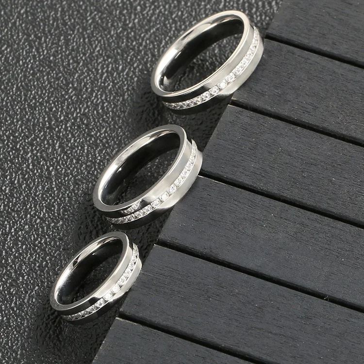 
High quality jewelry 18K Gold Plating Silver 925 Jewelry Sterling Silver Couple Wedding Bands Rings 