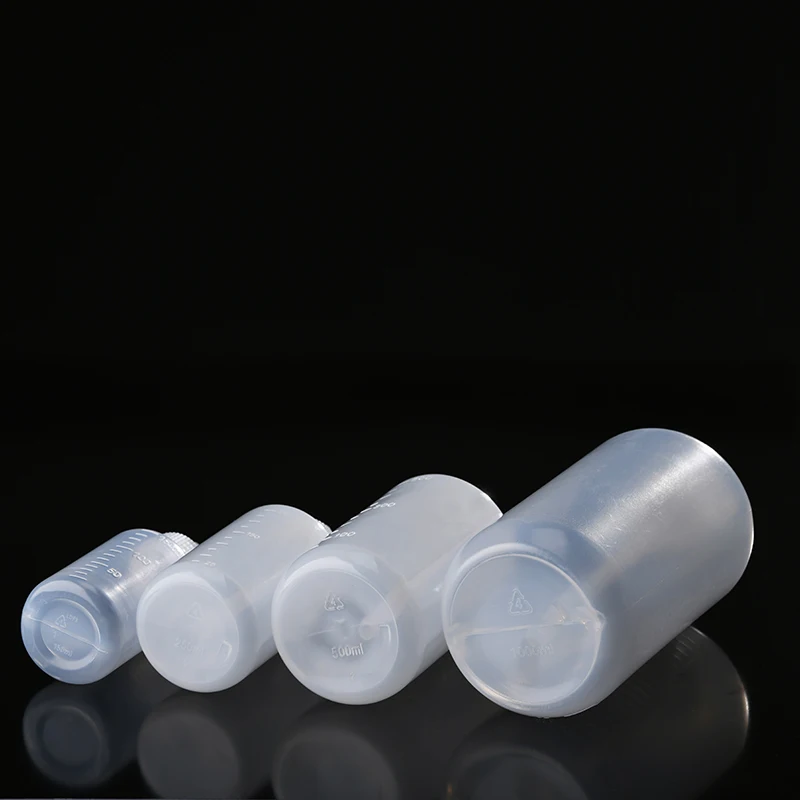 150 мл HDPE бутылка для химического брызговика, безопасная мойка, бутылка для промывания татуировок, мини бутылка для воды для лаборатории с этикетками для веса