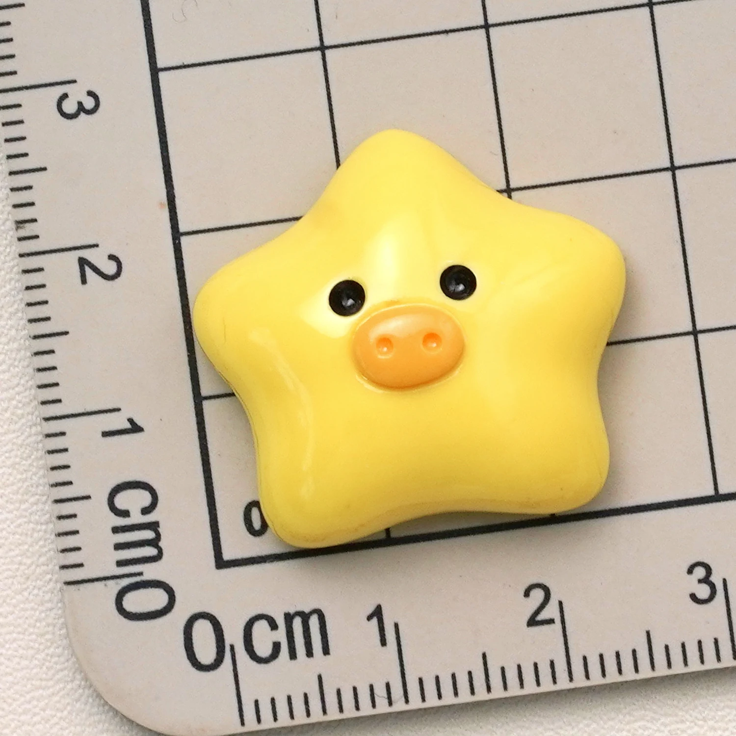 Kawaii мультяшная плоская звезда из смолы художественные аксессуары для украшения дома чехол телефона DIY шпилька изготовления сотового цепочка Кулон