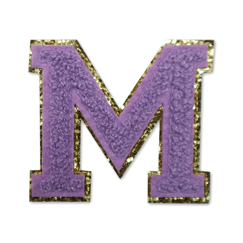 Hot Sale Factory Direct Custom 3d Felt Embroidery And Chenille Letter Patches Mens