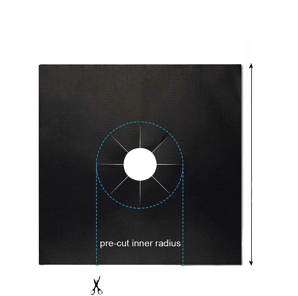 
Kitchen Sale Reusable Non Stick Gas Range Stove Top Stovetop Protector 