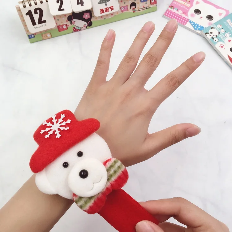  Оптовая продажа Дешевый Рождественский подарок для детей милый Хлопушка с Санта Клаусом