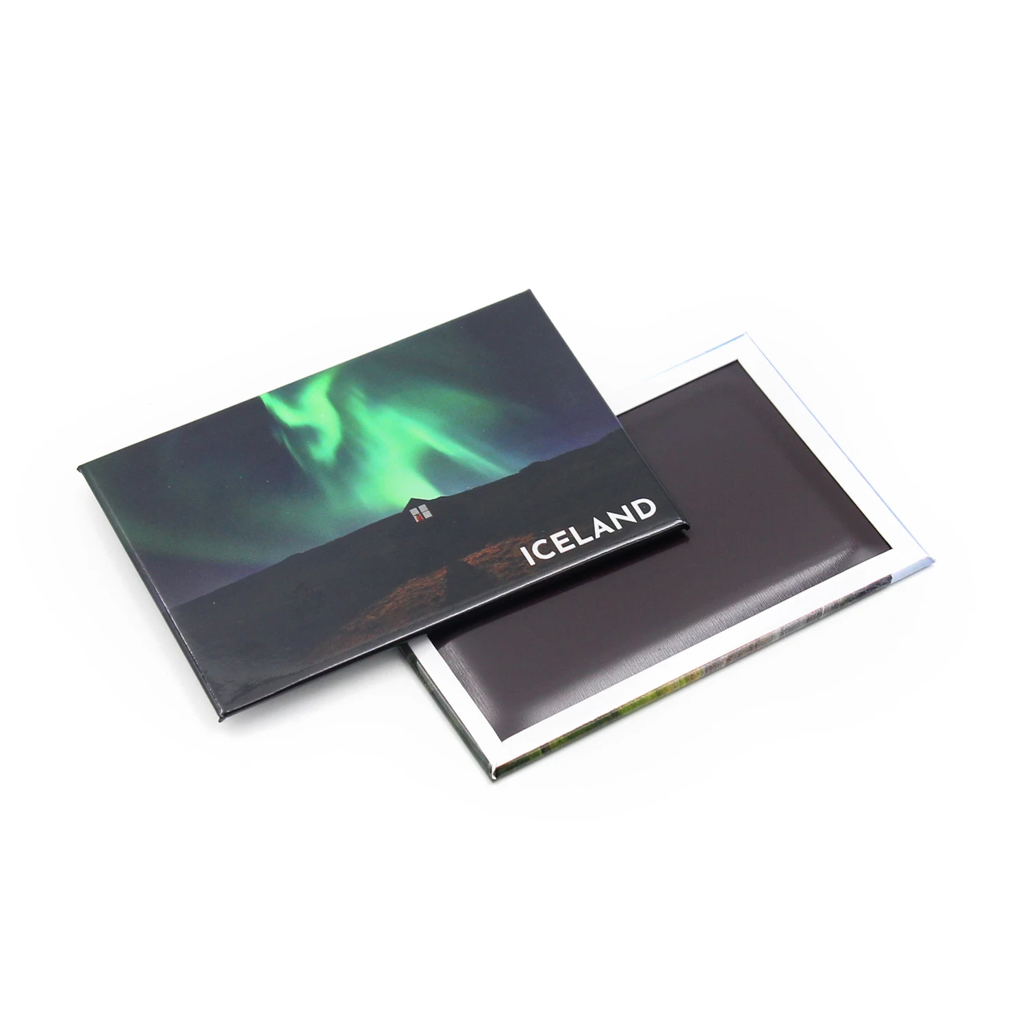 Оптовая Продажа с фабрики 65*65 мм оловянный Прямоугольник квадратный магнит на холодильник жестяные магниты по индивидуальному заказу