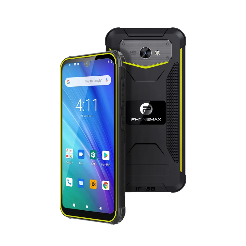 IP68/IP69K Modular Rugged Mobile Phone 5.7 inch Display 4000mAh quad Core 3GB 32GB android 10.0