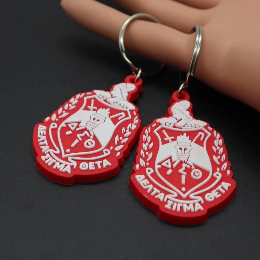 Wholesale Sorority Shield Keychain Sigma Gamma Rho Greek Letters Keychain Manufacturer