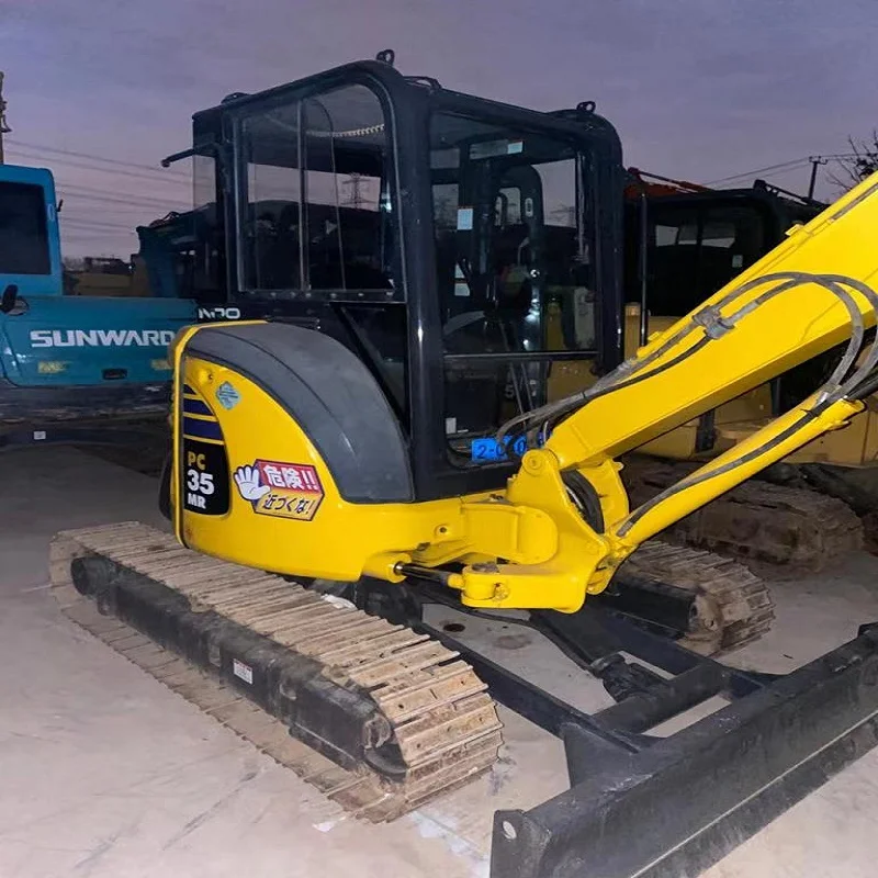 Используется komatsu pc35 микро японский экскаватор подержанный экскаватор 3.5ton komatsu pc35 мини-гусеничный экскаватор для продажи