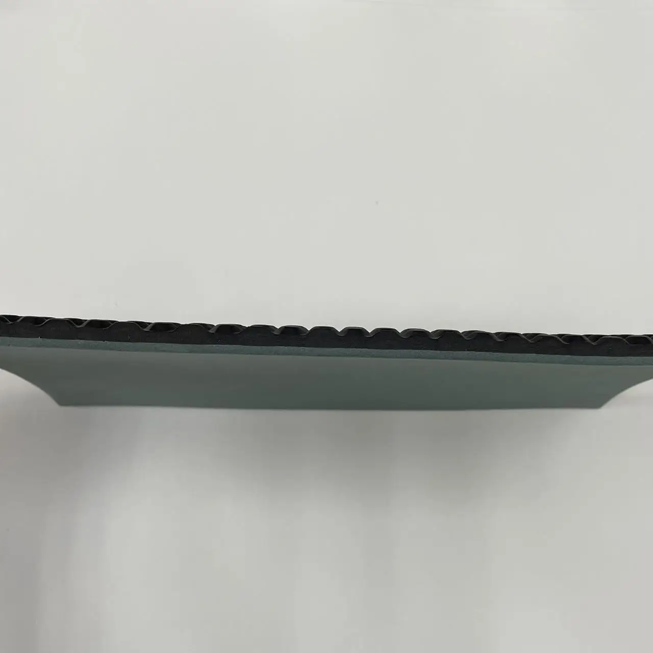 Hot sale eva pe foam outsole material sheets for slipper sole in stock honeycomb texture black 6mm green 3mm