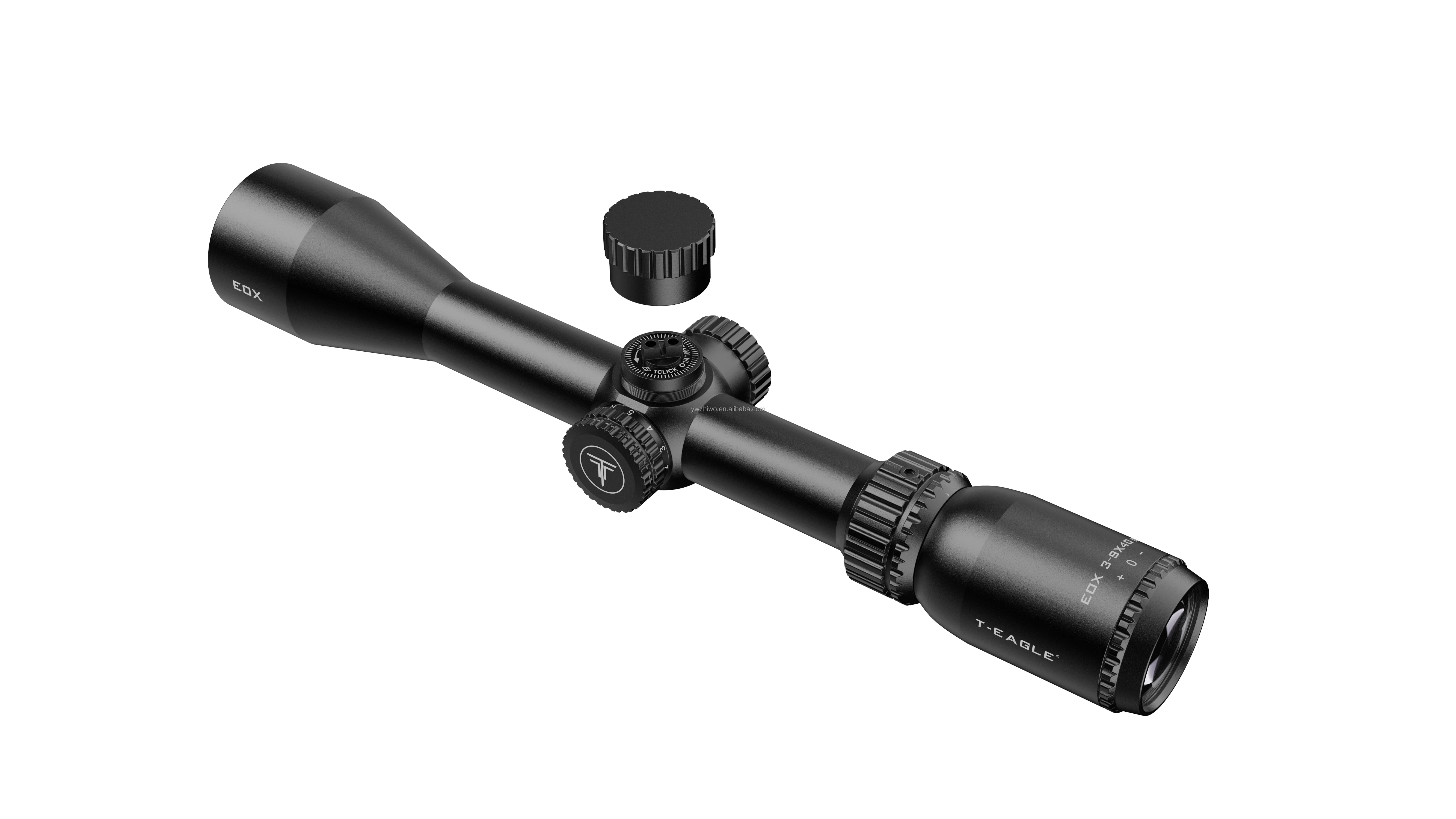 Профессиональный T-EAGLE EOX 3-9X40 ИК дальномер Тактический спортивный прицел лазерный оптический ударопрочный охотничий для улицы
