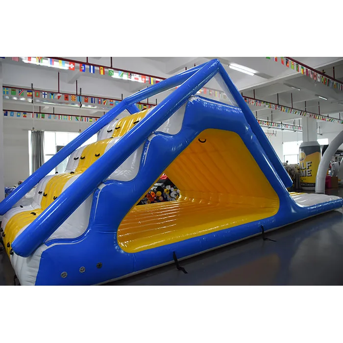 Популярная надувная водная горка аквапарк