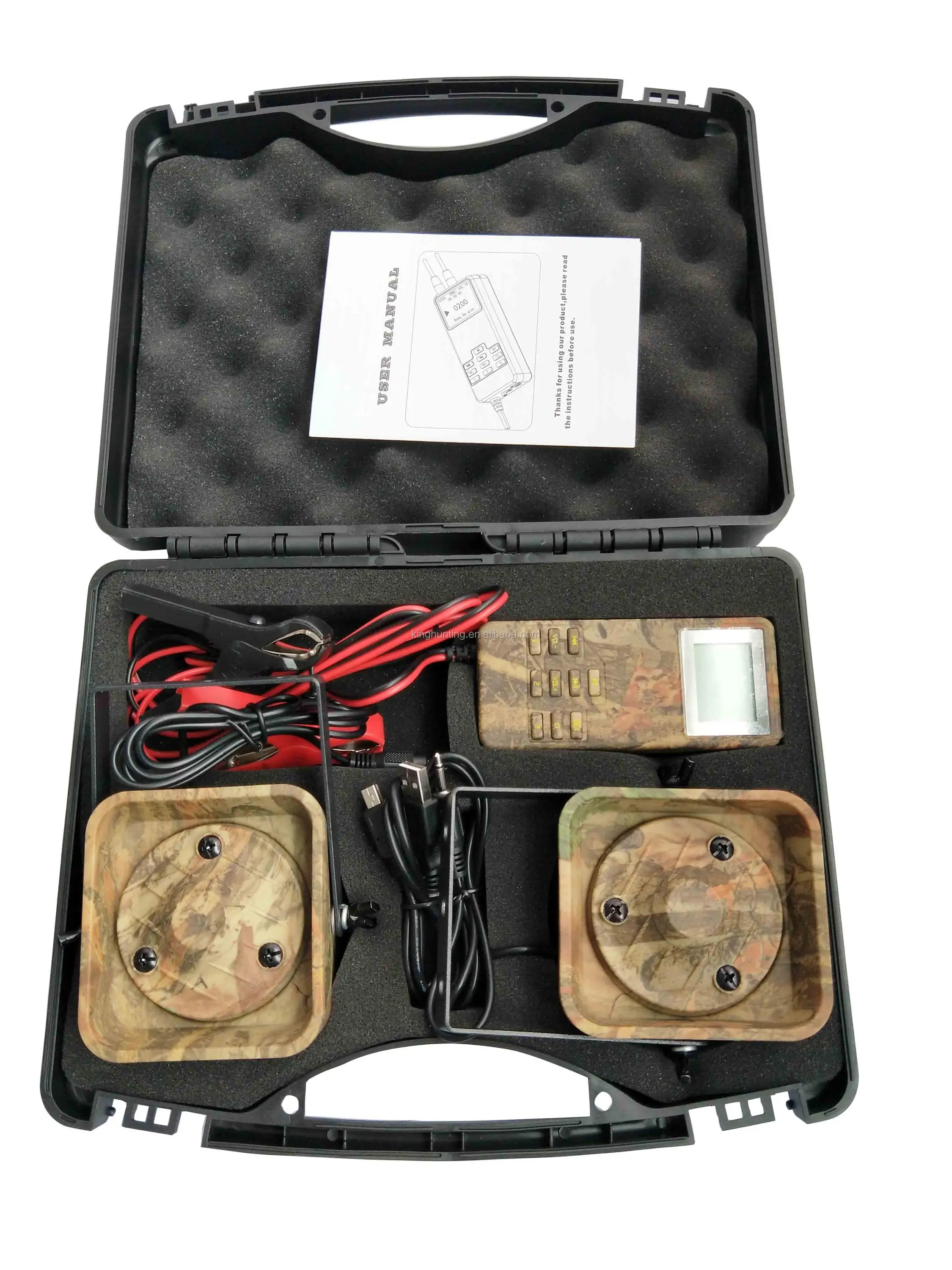 BK1518B Low Price Hunting Bird Caller with timer memory bird sound mp3 player 2*50w loud speakers direct factory