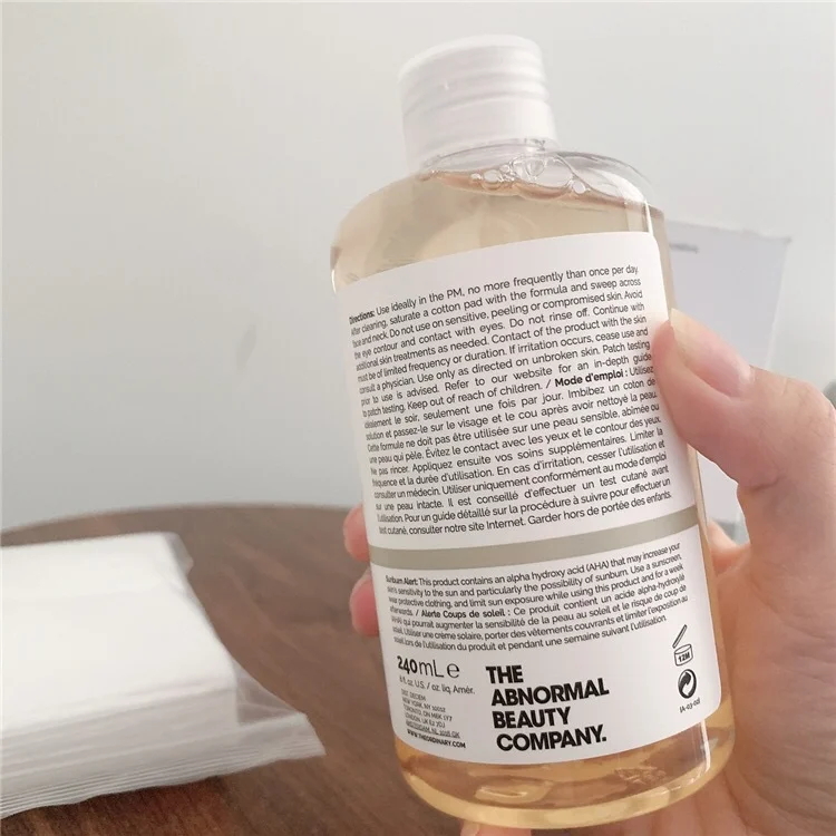 2022 New Product Customization Glycolic Acid 7% Toning Solution Skin Care Glycolic Tone