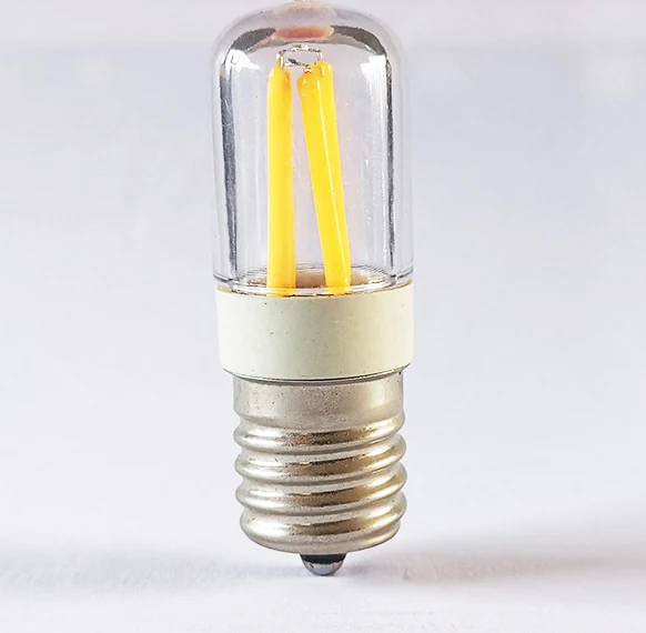 T18 light bulb replacement LED lighting lamp 1W 2W 3W E17 LED filament bulb