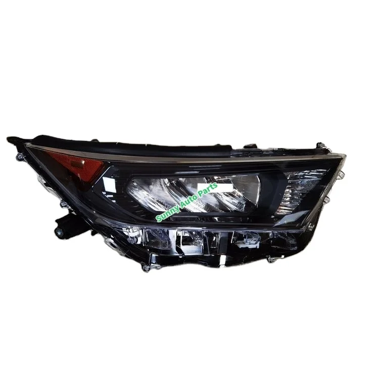 Высококачественная Черная передняя фара для Toyota для RAV4 2019 2020 2021 США