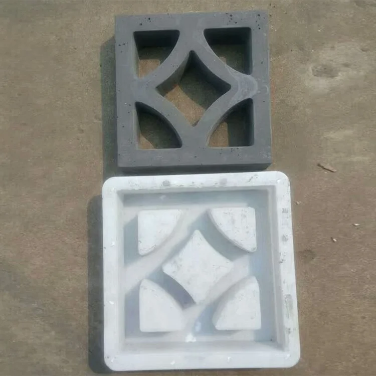 rubber Paver mold concrete interlock tile molds