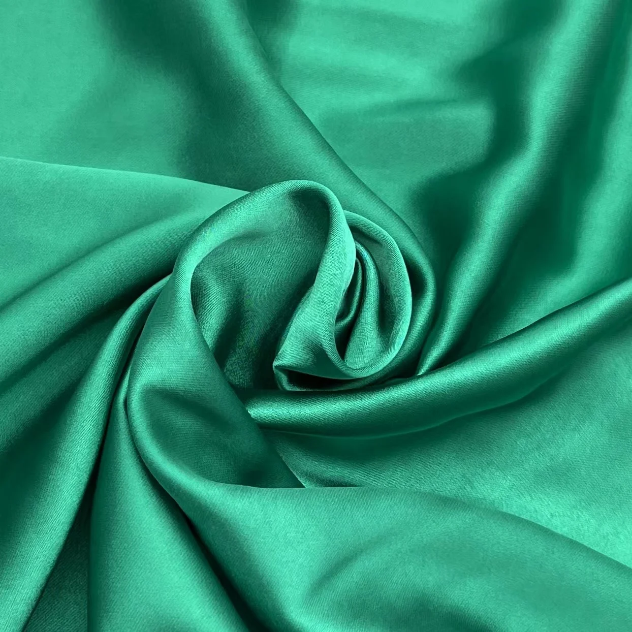 stretch satin fabric dark green fabrics 2022 high quality for party dress