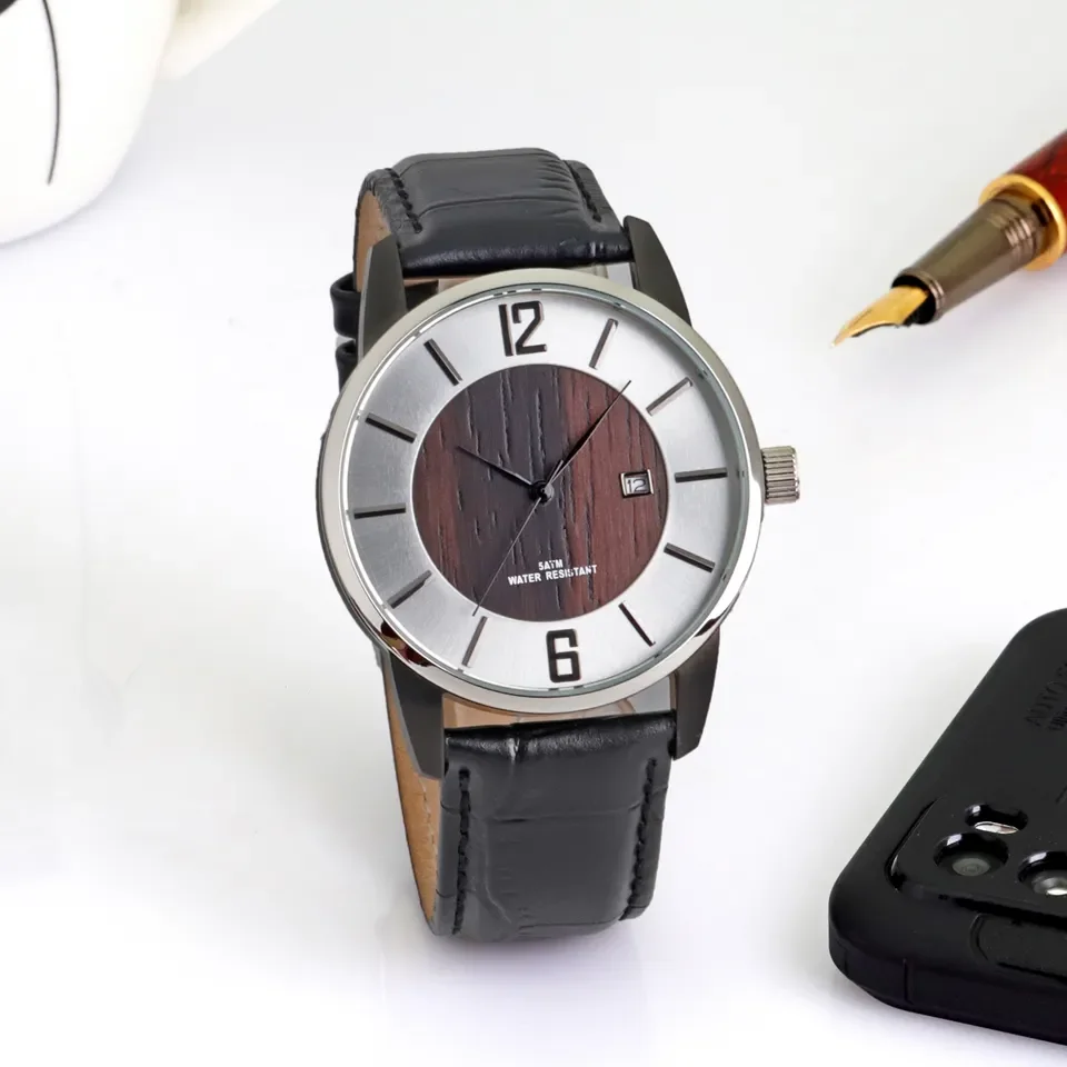 New Top Brand Luxury Men Watch Waterproof Sport Quartz Watches Genuine Leather relojeshombr