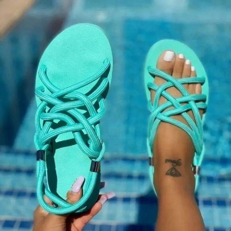 Casual Shoes Summer Flat Sandals Beach   Non-Slip Slippers For Women And Ladies Wholesale