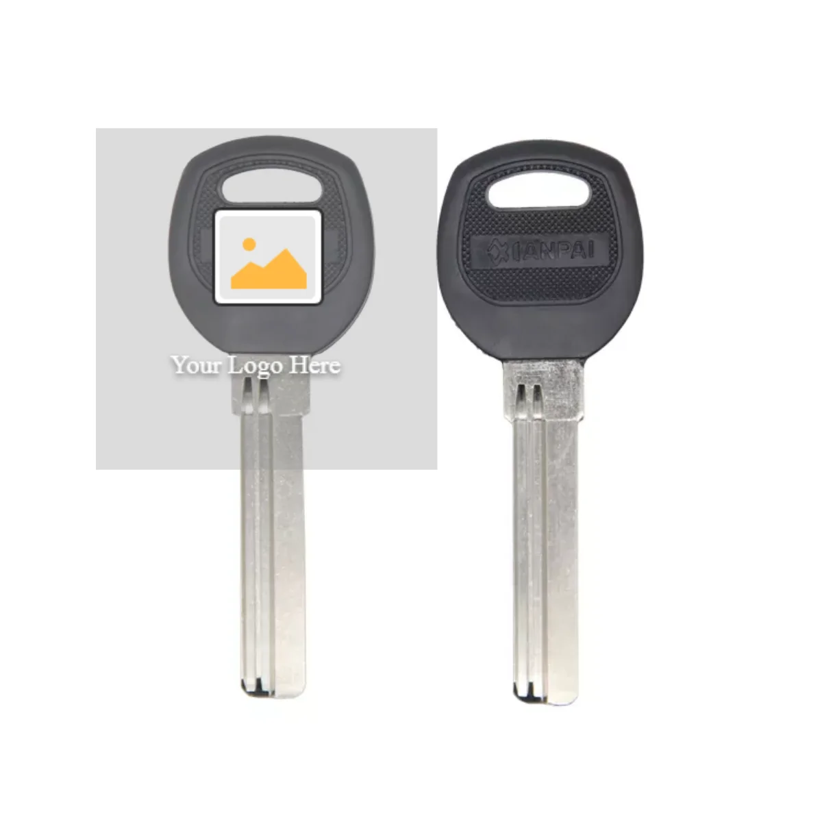 safety keyboard keys for vw key blank with chip position