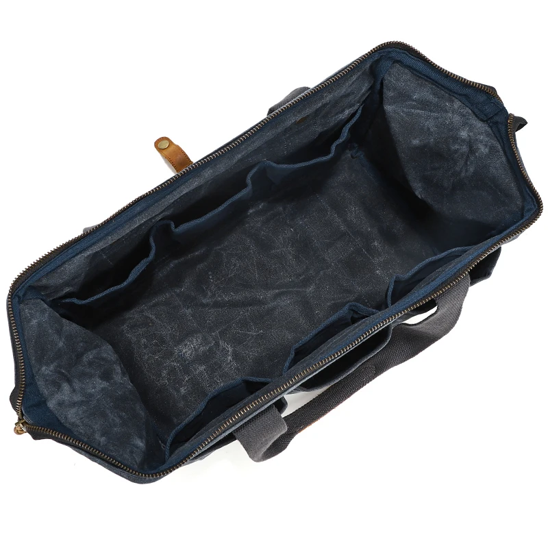 Тяжелый вощеный холщовый мешок для инструментов KOOGER, принадлежности и оборудование для инструментов