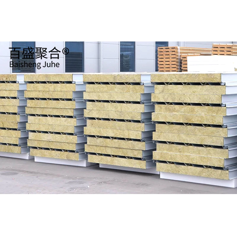 Excellent Quality Low Price Decorative Panels Exterior Wall Insulation Panel Ceiling Rockwool Composite Panel